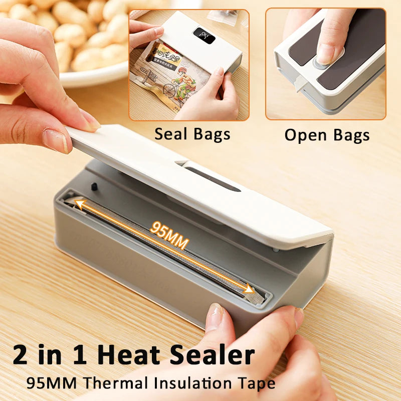 Sealio – Sellador de bolsas recargable