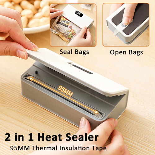 Sealio – Sellador de bolsas recargable